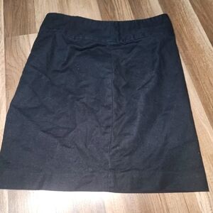 Banana Republic Black A-line skirt size 6 Classic